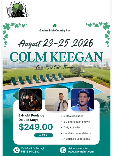 Summer fun and activities at Gavin's Irish Country Inn
